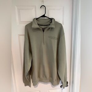 Kenneth Cole Active 1/4 Zip pullover relaxed. Size XL. Color: seagrass.